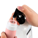 Kit Viagem Frascos de Silicone 4 Pçs Anti-Vazamento com 15%PrimeiraCompra+Frete Grátis