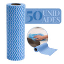 Pano Life Clean Azul 50Un 28X40CM com 15%PrimeiraCompra+Frete Grátis