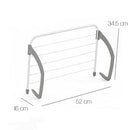 Varal Portátil Dobravel de Porta e Janela com 15%OFF + Frete Grátis-Pague em até 3 x sem Juros